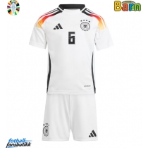 Tyskland Joshua Kimmich #6 Hjemmedraktsett Barn EM 2024 Kortermet (+ Korte bukser)